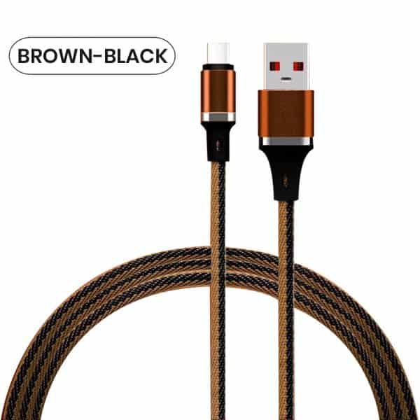 Brown bulk micro usb wholesale cables