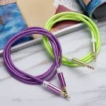 Wholesale AUX Cables Plastic Coated Perfect For Any Device in Multiple Colors - Image 3