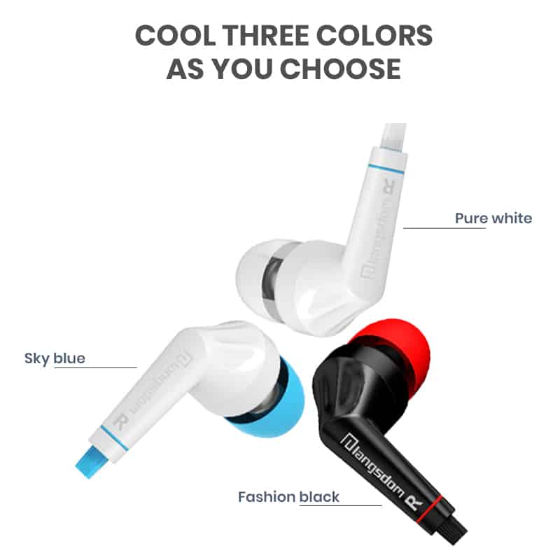 3 Colors JD88 Ear Buds In Bulk