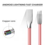 5ft Bulk Micro USB Cables With Zinc Alloy Design For Fast Charging