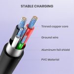 Aluminium Foil bulk micro usb cable