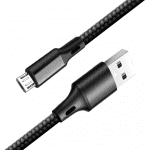 Black Bulk micro usb cables in wholesale