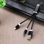 Black bulk usb cable