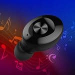 Black cheap earbuds bulk bluetooth earbuds