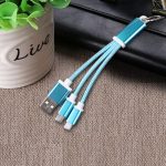 Blue bulk usb cable
