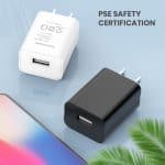 Certified usb charging blocks