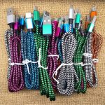 Color variation for bulk micro usb cable