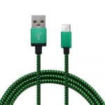 Green bulk micro usb cable