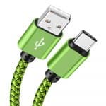 Green color cables wholesale for type-c