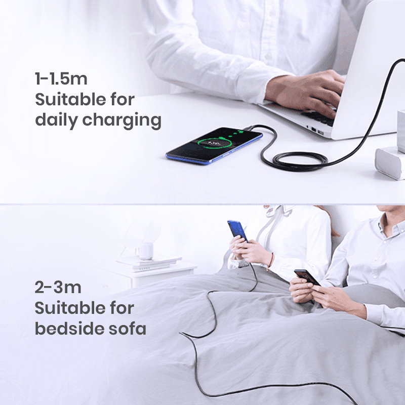 Long length bulk usb cables