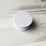 Matte popsocket with phone grip white