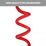 Nylon Braided 3-in-1 wholesale cables