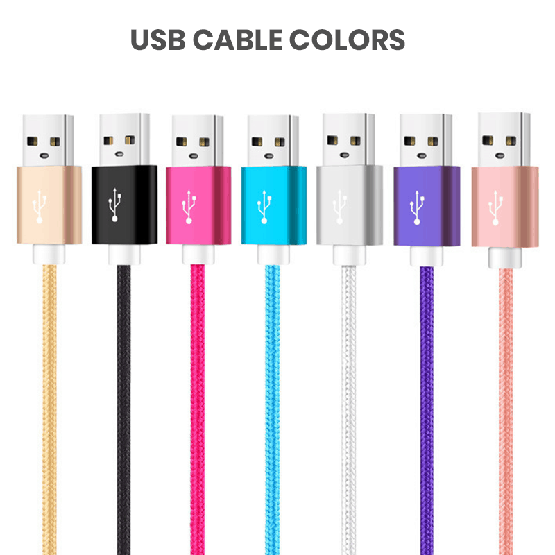 Nylong Braided Cable in Bulk