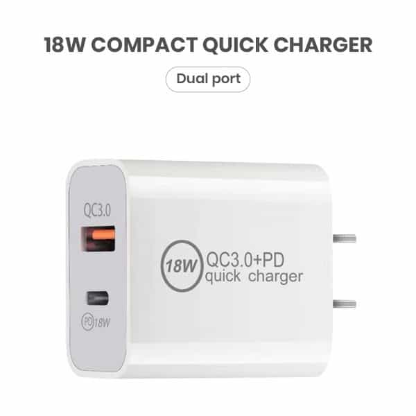 PD 18W charging block