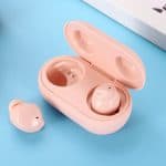 Pink Wireless Bluetooth Earbuds