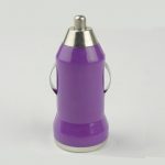 Purple color wholesale phone charger for car