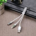 Silver bulk usb cable