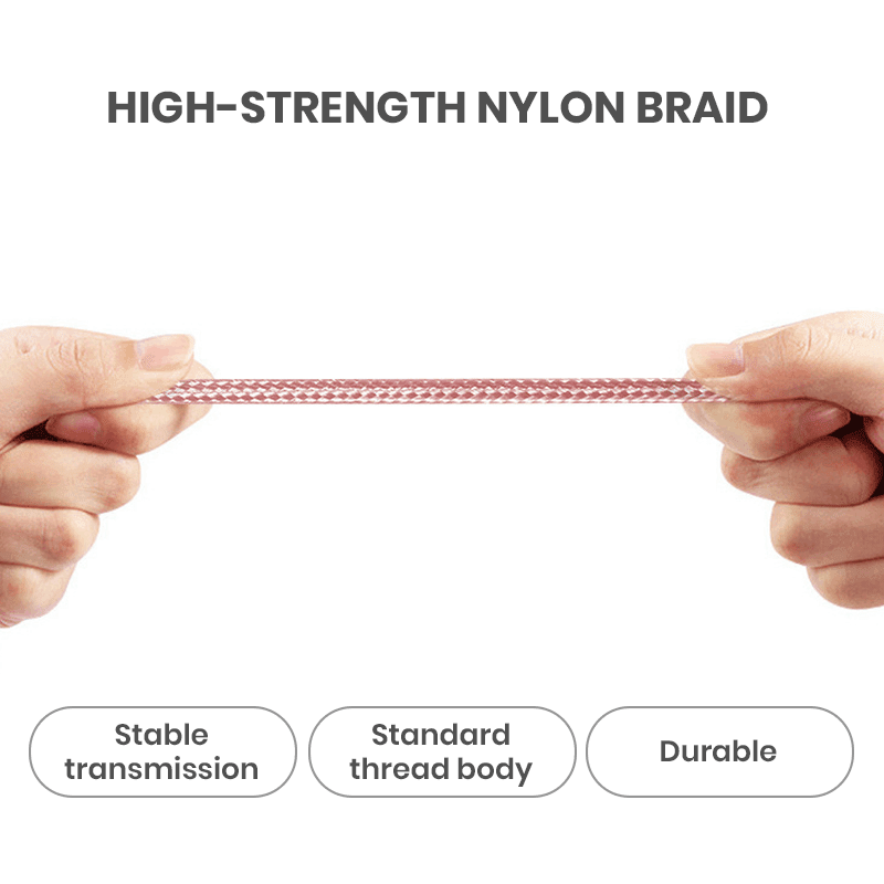 Strong Nylon Braided Cable in Bulk