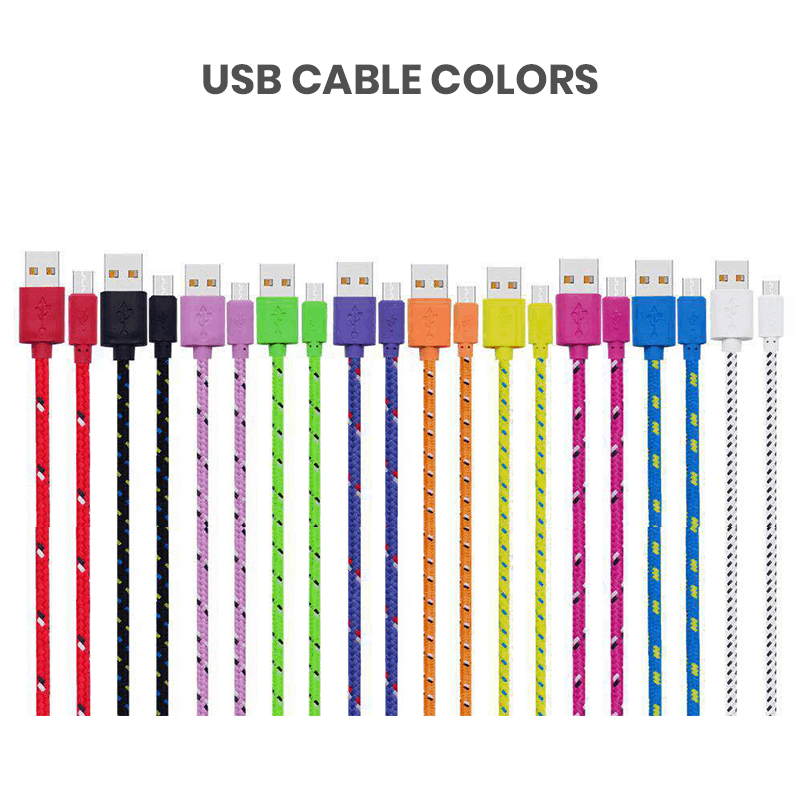 USB Cable Colors