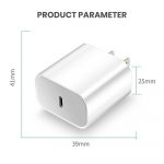 18W PD Charger 2.4A Type C Wholesale Phone Chargers - Image 3