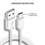 White micro usb cables bulk_