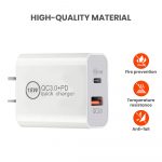 bulk QC3.0 18W PD charging blockin wholesale_