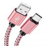 bulk usb cables for type-c in pink color