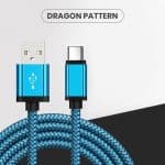 bulk usb cables in dragon pattern