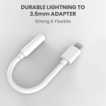 durable white lighting adapter