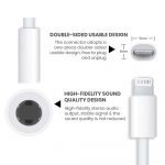 small lighting to 3.5mm headphone jack adapter in bulk_