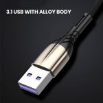 Alloy body bulk micro usb cables