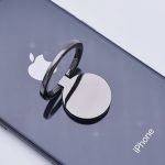 Black mirror finish ring holder in bulk