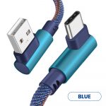 Blue color Type-c bulk usb cables