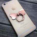 Bulk ring holder in bow shape