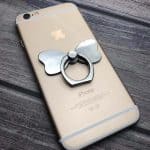 Bulk ring holders in bow shape