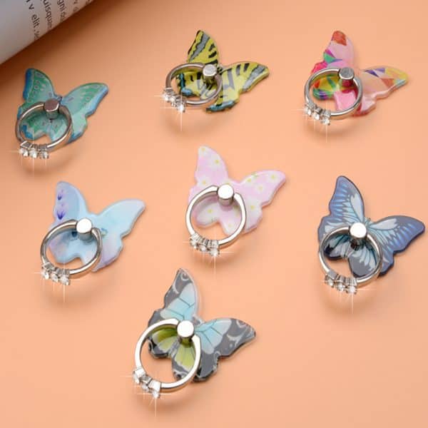 Bulk ring holders in butterfly shape