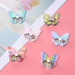 Butterfly ring holder in random colors