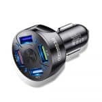 Fast charging with 4 slots in black