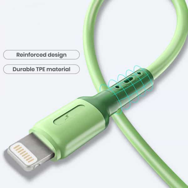 Flexible designed bulk iphone charger cables