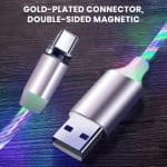 Gold-plated connector for type-c wholesale cable