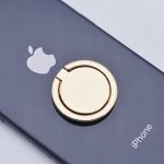 Golden mirror finish ring holders for your smatphones