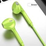 Green Wholesale Earphones in affordable price