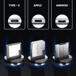 Magnetic head bulk usb cable