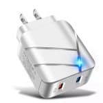 White compact trvale charging block