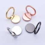 wholesale mirror finsh ring holders for your smartphones