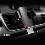 Black AC Vent Car phone holders wholesale