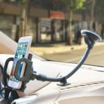 Bulk car phone holder for hands free traveling