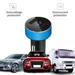 Bulk digital display car usb charging block in wholesale_