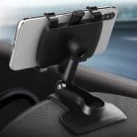 Car phone holder for proper grip