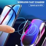 Car phone holder in bulk with wireless fast charge